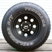 アメリカンレーシング　AR172 バハ　サテンブラック　&　ジオランダー A/T　ホワイトレター