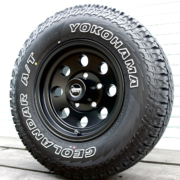 アメリカンレーシング　AR172 バハ　サテンブラック　&　ジオランダー A/T　ホワイトレター
