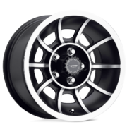 アメリカンレーシング　VN47 ベクター　サテンブラック/マシーン