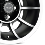 アメリカンレーシング　VN47 ベクター　サテンブラック/マシーン