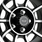 アメリカンレーシング　VN47 ベクター　サテンブラック/マシーン