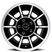 アメリカンレーシング　VN47 ベクター　サテンブラック/マシーン