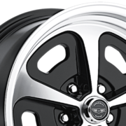 アメリカンレーシング　VN501 500 モノキャスト　グロスブラック/マシーン