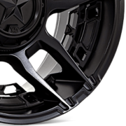 KMC　XD871　スラッシュ　マットブラック