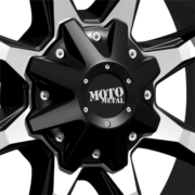 モトメタル　MO970　グロスブラック/マシーン