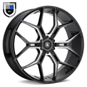 アシャンティ　ABL-38 MONARCH　グロスブラック/ミルド