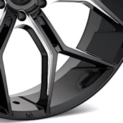 アシャンティ　ABL-38 MONARCH　グロスブラック/ミルド