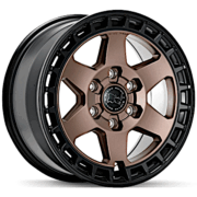 ブラックライノ　バハリ BR022　ブロンズ/ブラックリップ 18x8 6H/139.7 +45