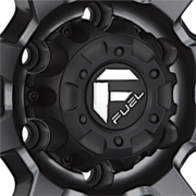 フューエルオフロード　カバート　D716　マットガンメタ/ブラックリング