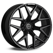 WALD ジェニュインライン MB001　マットブラック/ポリッシュ