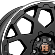 MOMO HEAVY DUTY マットブラック/ポリッシュ