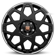 MOMO HEAVY DUTY マットブラック/ポリッシュ