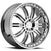 KMC　KM127 ダイム　クローム