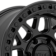 KMC KM549 GRS サテンブラック
