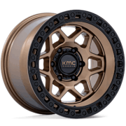 KMC　KM553 トルクス　マットブロンズ/グロスブラックリップ