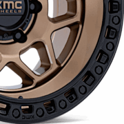KMC　KM553 トルクス　マットブロンズ/グロスブラックリップ