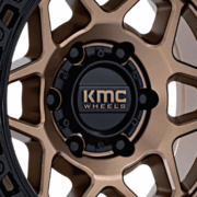 KMC　KM553 トルクス　マットブロンズ/グロスブラックリップ