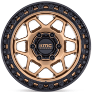 KMC　KM553 トルクス　マットブロンズ/グロスブラックリップ
