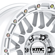 KMC　KM555 アタック　シルバー/マシンドフェース