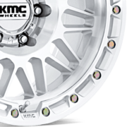 KMC　KM555 アタック　シルバー/マシンドフェース