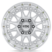 KMC KM556 クラクス シルバー/マシンドフェース
