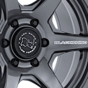 ブラックライノ クーマ BR035 グロスガンメタル