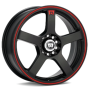 モテギレーシング MR116 FS5 マットブラック/レッドストライプ