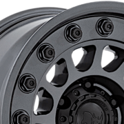 ブラックライノ　アウトバック　BR012　マットガンメタ