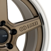 ENKEI USA　クエーサー　マットブロンズ/マシンドリップ