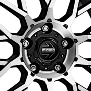 MOMO　リベンジ エボ　マットブラック/ダイヤモンドカット
