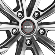 MOMO　RF-02　チタンシルバー/ブラッシュド