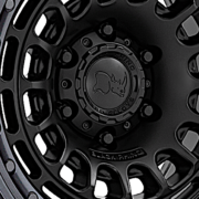 ブラックライノ　サハラ BR014　マットブラック/ガンメタリップ