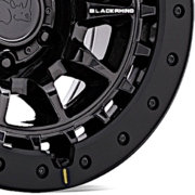 ブラックライノ　タスク BR016　グロスブラック