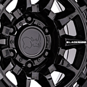 ブラックライノ　タスク BR016　グロスブラック