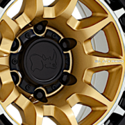 ブラックライノ　タスク BR016　マットゴールド/マシーン