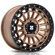 エクストリームJ XJ08 マットブロンズ/ブラックリム