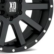 KMC　XD818 ヘイスト　サテンブラック