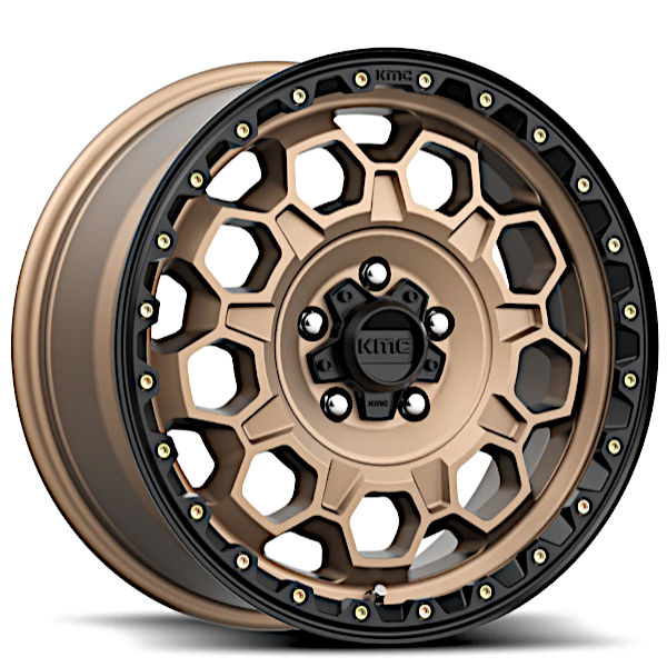 KMC KM545 トレック マットブロンズ/ブラックリップ