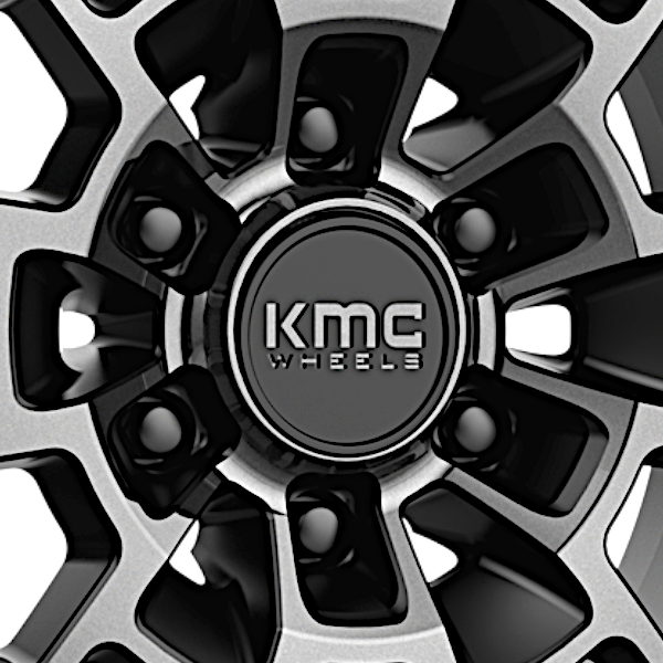 KMC KM718 サミット サテンブラック/グレーティント - | ランクル