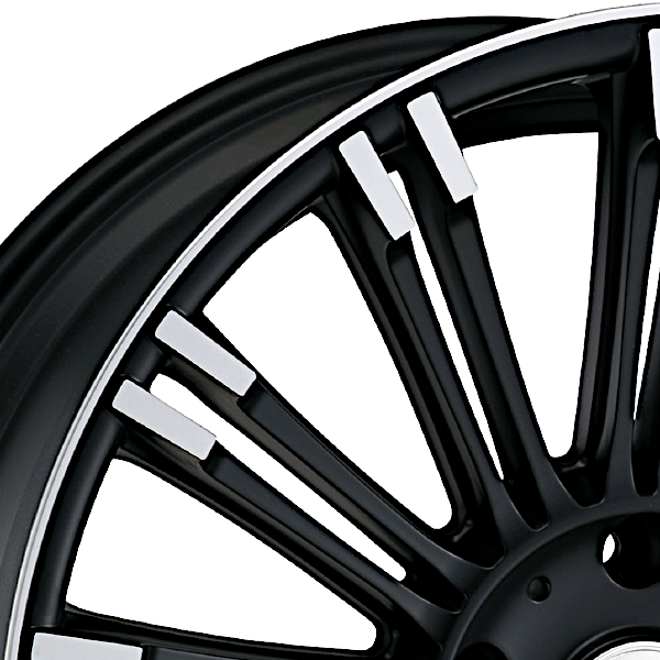 WALD RENOVATIO ヴァルド レノヴァティオ 24インチ 4本 11J5HPCD150+33 ブラックリム ランクル200 レクサスLX570等　(VHK476KS) ヴァルド レノヴァティオ R11-C SUV ブラック/ポリッシュ - | ランクル