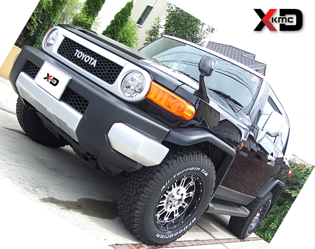 Xd795 FJクルーザー × KMC XD795 HOSS 17インチ - プラドファン | ランクル・プラド・ハイラックス・SUV・VANのアルミホイール